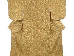 リサイクル　亀甲模様小紋着物